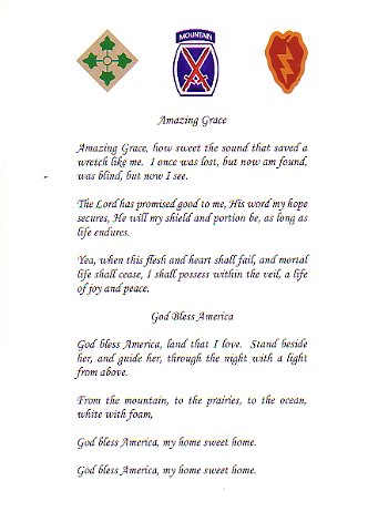 Memorial Service Program Page 3